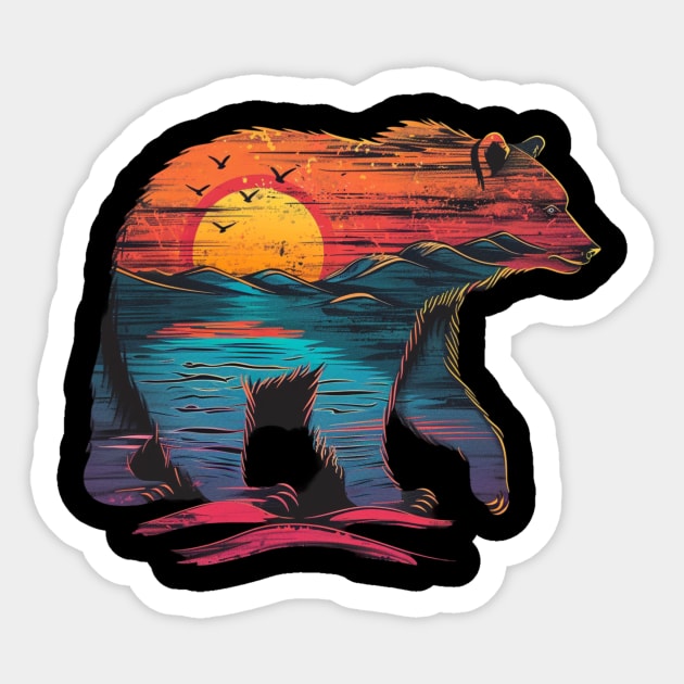 Grizzly Bear Science Sticker by ElinvanWijland birds